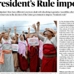 PRESIDENT'S RULE imposed