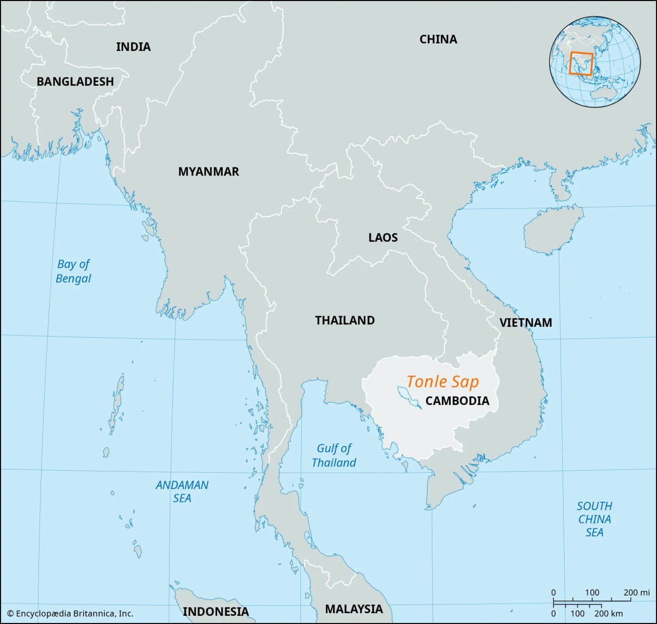 I Lake tonle sap