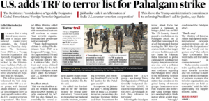 U.S. adds TRF to terror