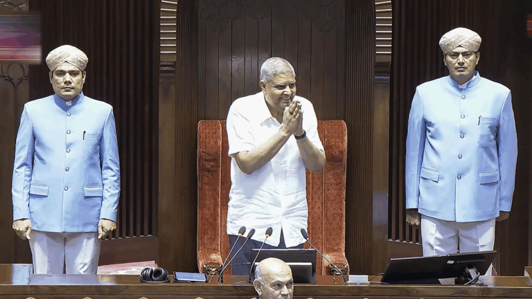 Dhankhar submits his resignation to the President