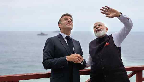 Modi Macron Talks Economic Security